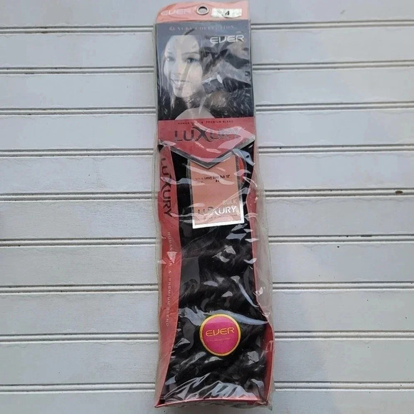 Ever Collection Human Hair Premium Blend Luxury Deep 16" Color Black #4R - Picture 1 of 8